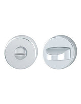 Schlüsselrosettenpaar 42KVS rund,WC/S, 9mm,TS 37-42,F1 - HOPPE