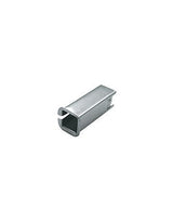 Reduzierhülse für Vierkantstift 8/9mm L30mm,silber ,Eisen blank - HOPPE