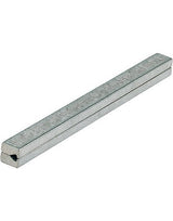 Vierkant-Profilstift 10x120mm, geteilt, verzinkt - HOPPE