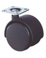 Kunststoff -Doppelrolle 50mm F7542x42mm Platte F75.050.PL - BS ROLLEN