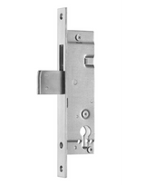 Schwenkriegelschloss 1320-PZ/30 ohne Schliessblech 24K Niro - BMH