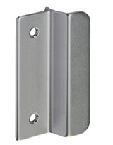 Fenstertür-Ziehgriff, mit Steg, 65mm, 9520, Aluminium, silberfarbig eloxiert - edi