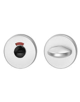 Schlüsselrosettenpaar 1057 rund,WC/SS, 8mm,TS 38-48,ER - edi