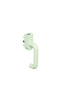 Fenstergriff 111FGA.1 abschließbar Druckzylinder,oval.,7/30,gl.,reinweiß - Hewi