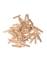 Riffeldübel Buche 6 x 40 mm VE Karton à 1 kg - facett