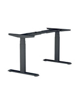 Tischgestell 3D Plus mit Mem. Einh. 640-1290mm, Ral 9017, Verkehrsschwarz - Topform