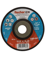 Schleifscheibe CP 6/115 gekröpft Carbon - fischer