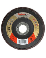 Fächerschleifscheibe AP 125 K120 Inox - fischer
