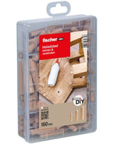 Dübel-Sets Praktische Helfer Leimen & Verbinden mit Holzdübeln - fischer