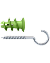 Gipskartondübel GK Green RH m.Rundhaken,22mm,Kunststoff,VE 5 - fischer