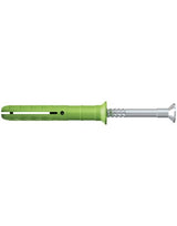 Nageldübel N Green 6x60/30 mit Schraube 4x64Z,VE 15 - fischer