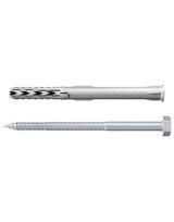 Langschaftdübel SXR 10x80,m.Sechskantschraube,VE 4 - fischer