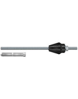 Abstand.Thermax 12/110 M12 Edelstahl,R,m. Kunststoffkonus - fischer