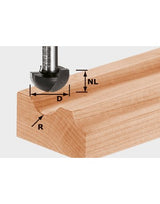 Hohlkehlfräser HW R6,35 - Festool