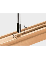 Nutfräser 8 MM Schaft HM D=10 B=20 H=60 - Festool