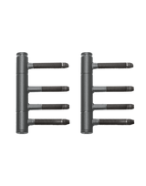 EGB 602 89 Band für Holztüren 3-tlg Titan grau für 1 Türe - Karcher Design