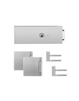 Glastürschloß KD Comfort EGS 660QL S9 71 mit Bänder Edelstahl matt KD Comfort Privacy - Karcher Design