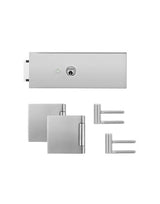 Glastürschloß KD Comfort EGS 660QR S9 71 mit Bänder Edelstahl matt KD Comfort Privacy - Karcher Design