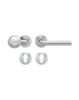 Wechsel-Rosettengarnitur Malta ER25 PZ Edelstahl matt rechts TS 39-48mm - Karcher Design