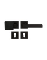 Wechsel-Rosettengarnitur Seattle ER46Q rechts PZ Kosmos schwarz TS 39-48mm - Karcher Design