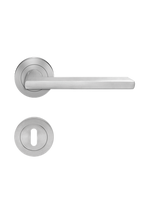 Drücker-Rosettengarnitur Montana ER54 BB Edelstahl matt TS 39-48mm - Karcher Design