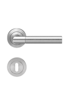 Drücker-Rosettengarnitur Studio One ER60 BB Edelstahl matt - Karcher Design