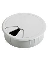Kabeldurchlass, ø 60 mm, grau - Hettich