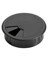 Kabeldurchlass, ø 60 mm, schwarz - Hettich