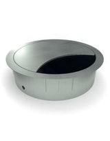 Kabeldurchlass Ø80mm H:21mm, Zamak anthrazit - Topform