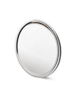 Muschelgriff- Dekorelemente, Touch-in 9086702, Durchmesser 70mm, Zink verchromt - Hettich