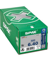 Universalschraube Senkkopf 6x40mm,Teilgw,Innensechsrund T30,WIROX - SPAX