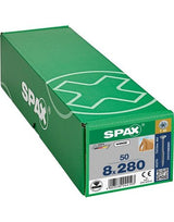 Universalschraube Senkkopf 8x280mm,Teilgw,Innensechsrund T40,WIROX - SPAX
