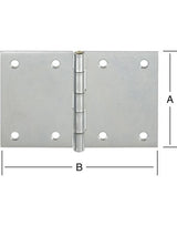 Scharniere breit 60x90mm Nr. 504060Z - VORMANN