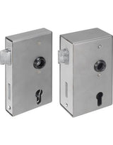 Schlosskasten blank PZ mit Schloss verzinkt 140U/30ZW - AMF
