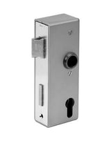 Schlosskasten schmal blank mit Schloss verzinkt 141U/30ZW - AMF