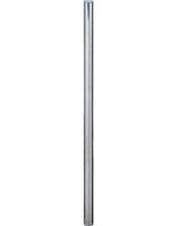 Profil-Stangen Stahl vernickelt 8/7 mm für Drehstangen Schloss 1000 mm - JuNie