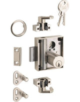 Drehstangen-Schloss 7020/30 RS Zylinder matt vernickelt für 8 mm Stg.Schließung BN0102 - JuNie