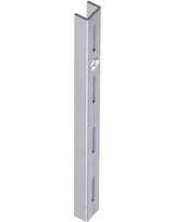 Wandschiene einreihig weiß 500 x 18 x 12 mm Nr. 10000-00000