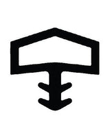 Zimmertürdichtung L3001 Beige - TRELLEBORG