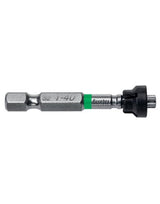 Magnet-Bit-Set 50 mm 5-teilig TX 40 grün - Eurotec