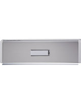 Briefeinwurf,mit Namensschild,ALU 3221 NA, 270x76,F1 eloxiert - Normbau