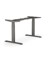 Tischgestell 3D Plus mit Mem. Einh. 640-1290mm, Ral 7016, Anthrazit, - Topform