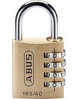 Zyl. Vorhangschloss Nr. 165 /30 mit selbsteinstellb. Code - ABUS