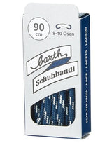 Schnürsenkel, 120 cm, rund, blau-weiß