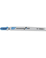 Stichsägeblatt T 123 XF Bosch VE à 5 Stück Progressor for Metal