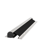 Fingerschutz Nr-25 Bandgegenseite silber Standardlänge 1925 mm, Tuch schwarz - Athmer