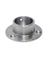 Schrankrohrlager 25 mm Edelstahl, mit 3 Bohrungen - Topform