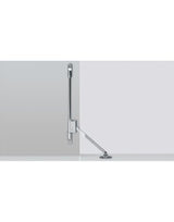 Klappenhalter Klassik D mit Lager LS 3280 D / 465, links, vernickelt - Hettich