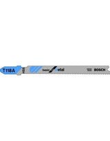 Stichsägeblatt T 118 A Bosch VE à 5 Stück Basic for Metal