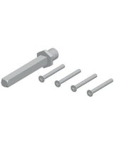 Befestigung set für Wechsel-Rosettengarnitur M12 Wechselstift 8 x 100 mm TS 57-66 mm - Topform